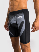 Шорты компрессионные Venum No Gi Black/Silver Grey