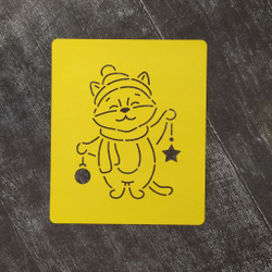 Котик №25 Новогодний