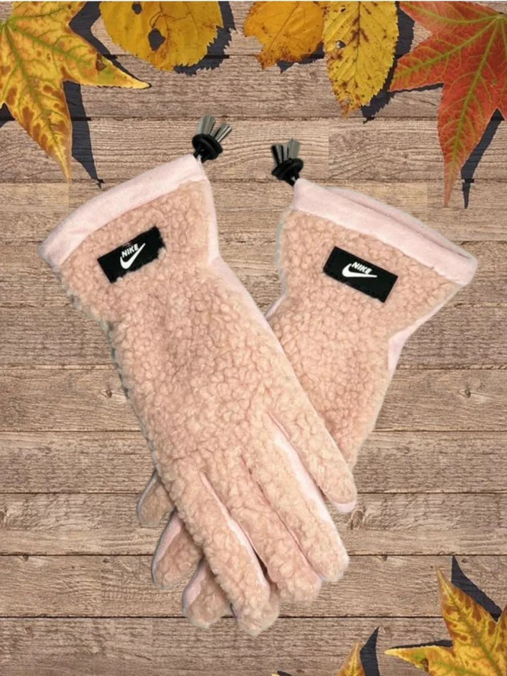 перчатки флисовые сенсорные теплые Nike