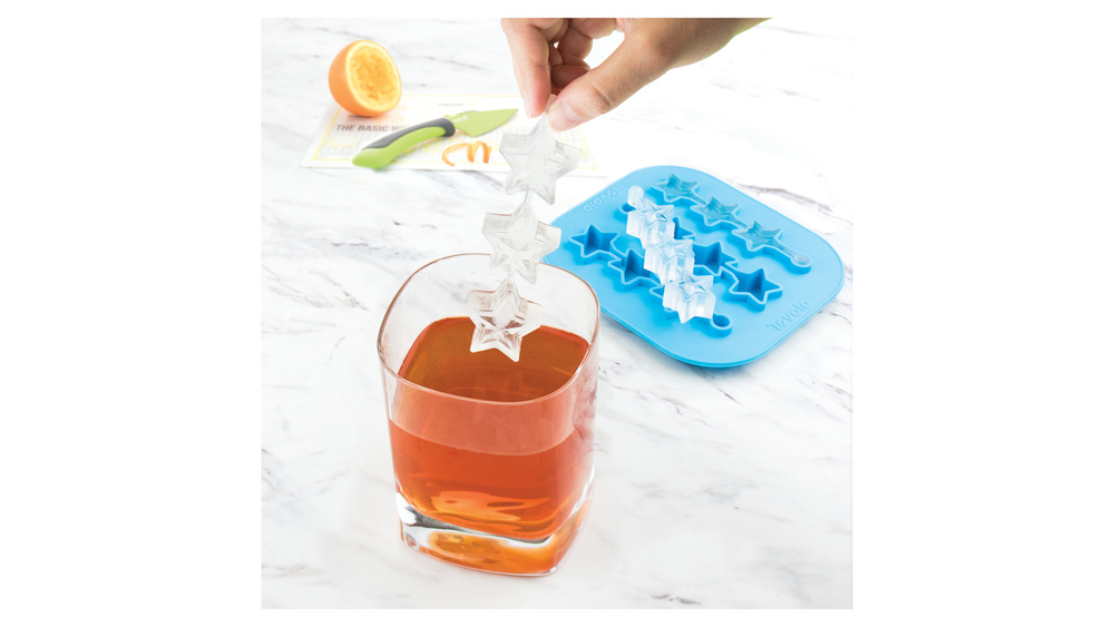 Форма силиконовая для льда на палочке 16х15см Tovolo Звездочки