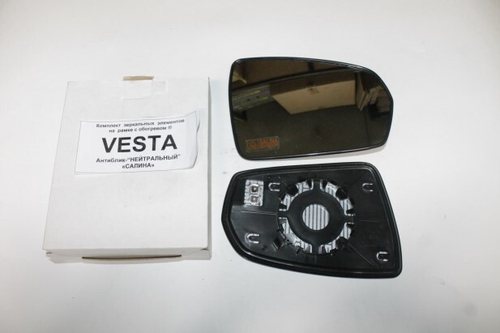 Элемент зеркала /2180 Lada Vesta/ 2 шт  с обогревом (SALINA)