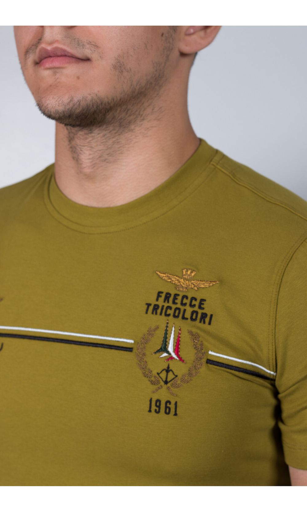 Футболка с логотипом AERONAUTICA MILITARE