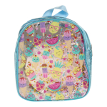 Рюкзак детский, ПВХ, 22*19см с блестками, 1отделение