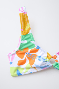 ZARA БИКИНИ С ТРОПИЧЕСКИМ ПРИНТОМ, РАЗНОЦВЕТНЫЙ