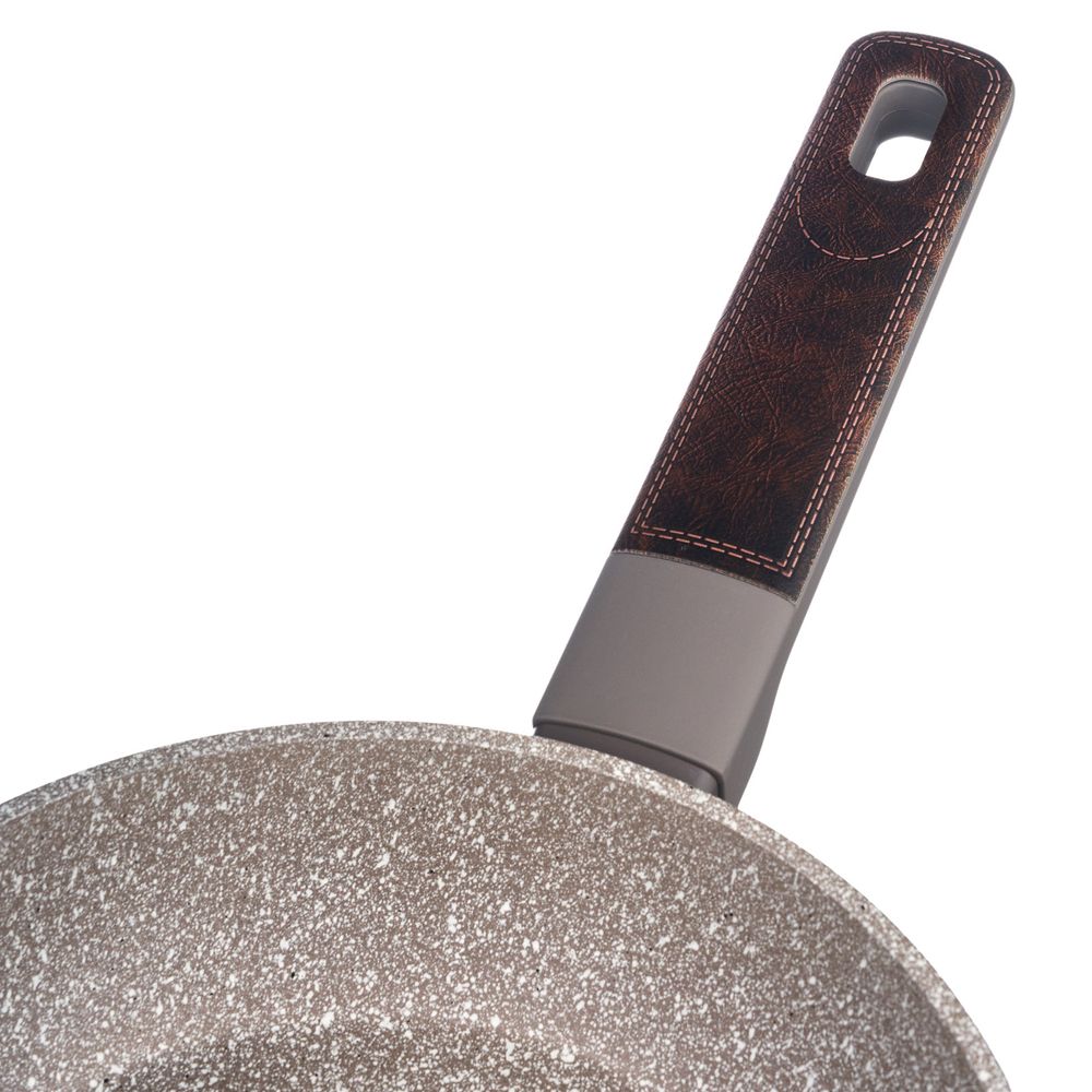 СКОВОРОДА С АНТИПРИГАРНЫМ ПОКРЫТИЕМ PFLUON MARBLE, 20*4,5 СМ