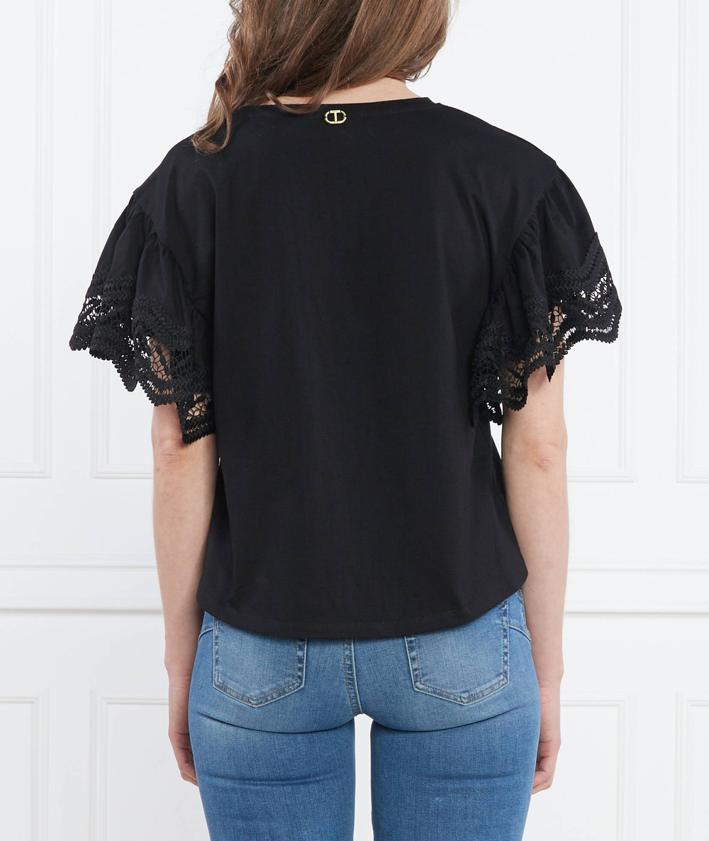 Футболка TWINSET - черный(231TT2340)