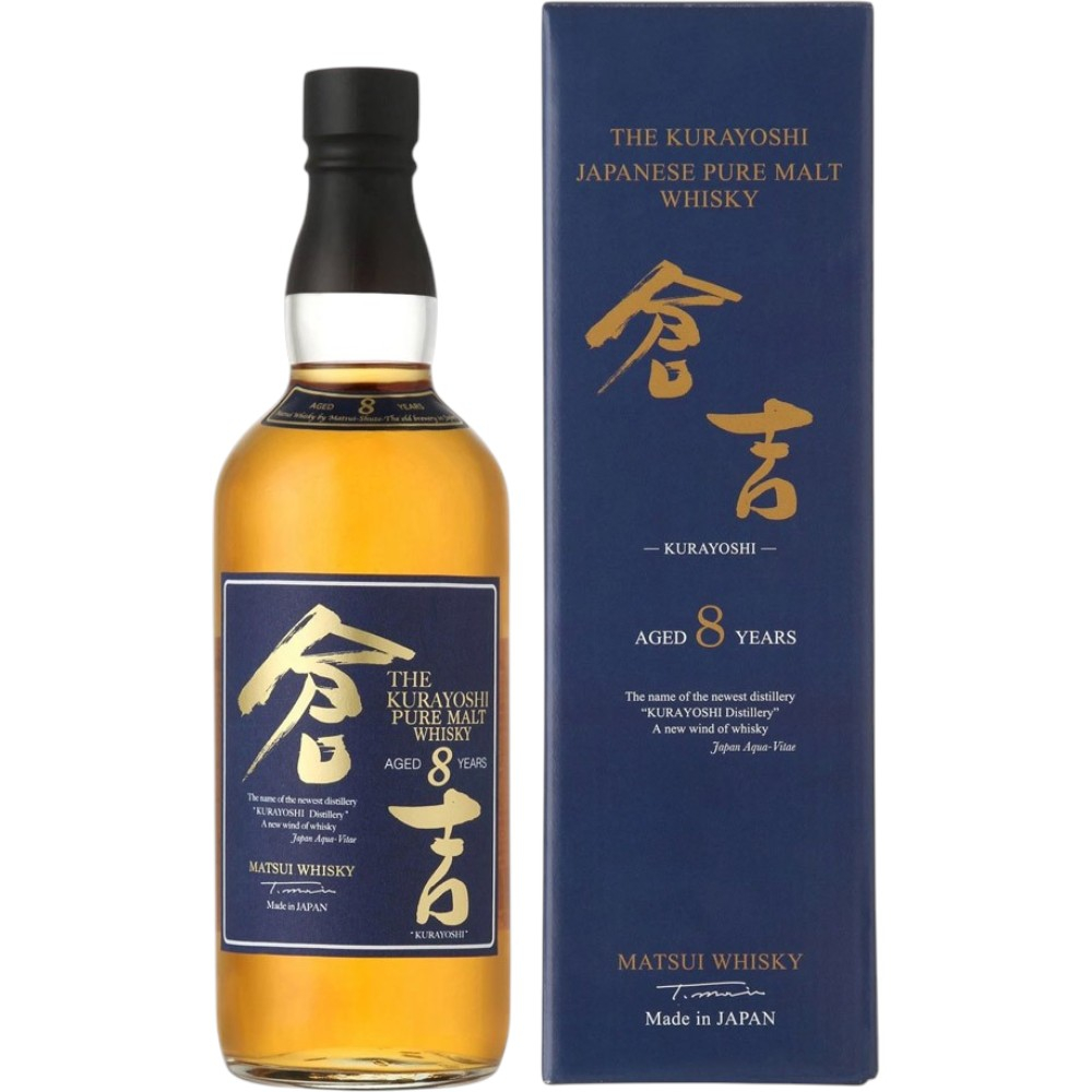 Виски Matsui Pure Malt Kurayoshi 8 Y.O. 0,7 л. В подарочной коробке