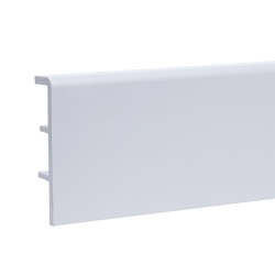 Плинтус дюрополимерный Rico Concept Белый 80х20х2200 мм