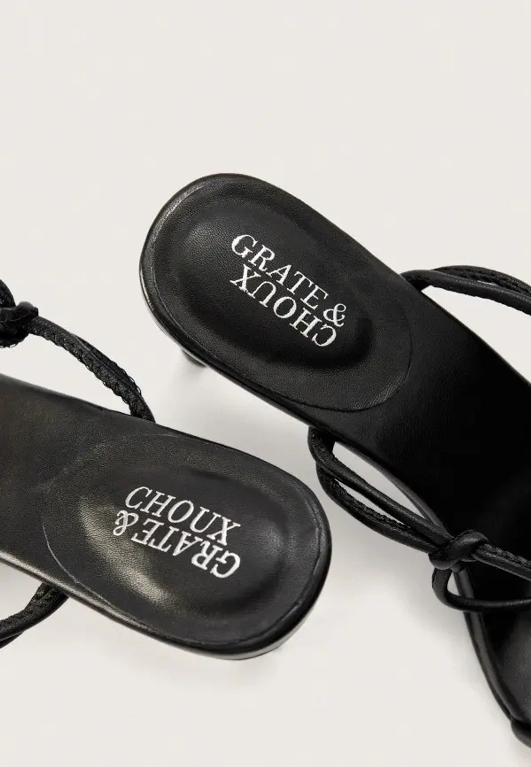 Босоножки Grate x Choux, черные