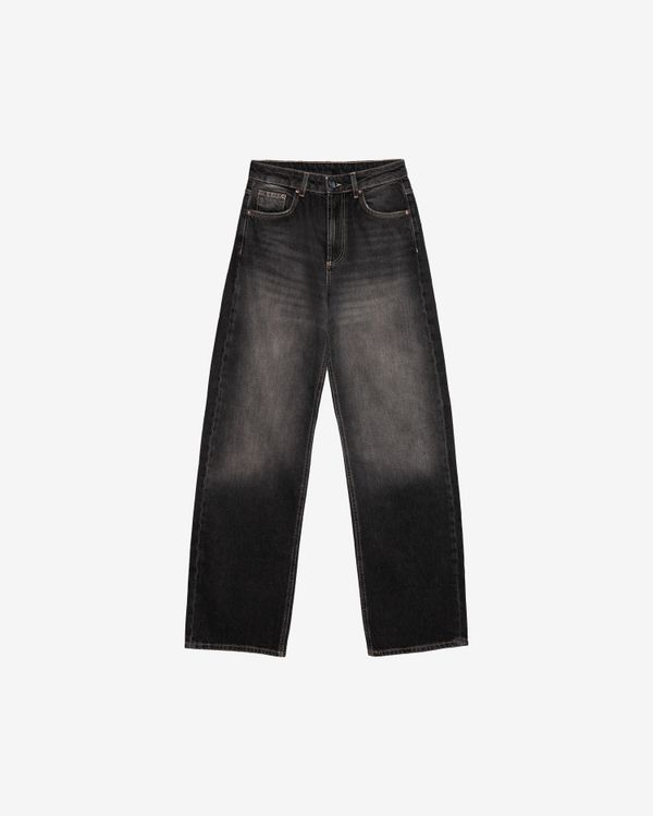 Джинсы Широкие серые - фото 1