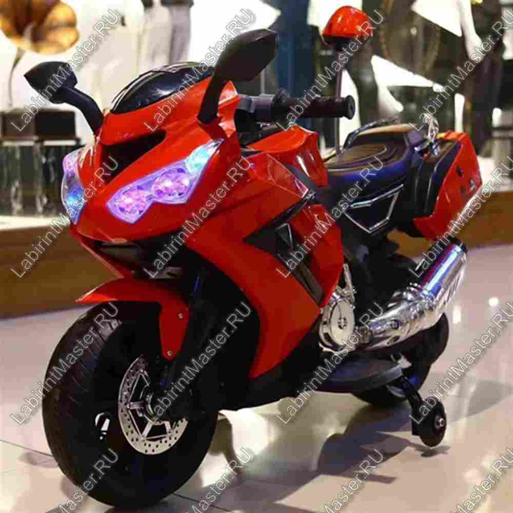 Детский электромотоцикл "Electric Moto" красный