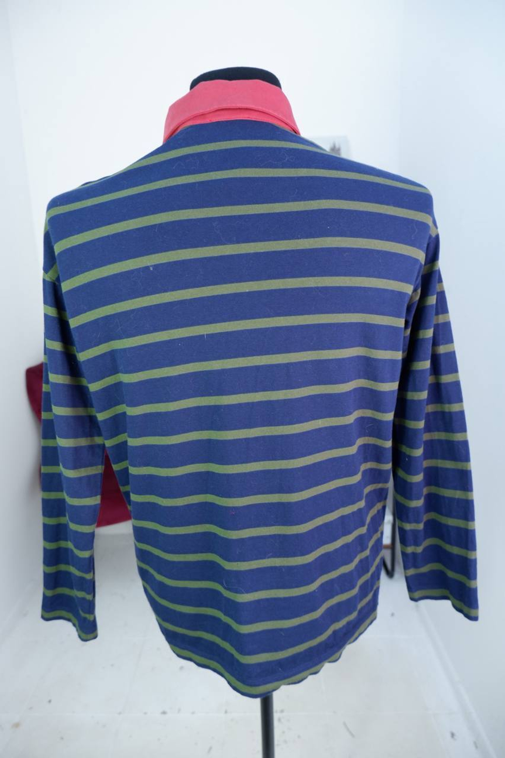 Футболка-поло Daisyknit с длинным рукавом, маркировка S, визуально на 44/46 размер