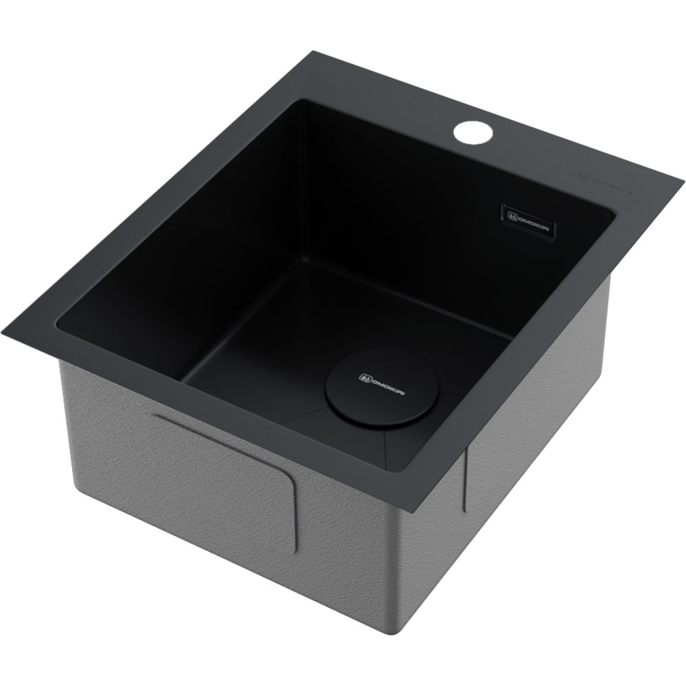 Мойка Omoikiri Akisame 41-GB нерж. сталь/графит