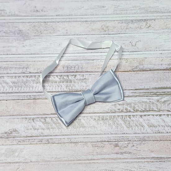 Галстук бабочка классика, лайм глянец