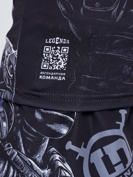 Футболка детская LEGENDA Turtle Dry-fit T-shirt черная