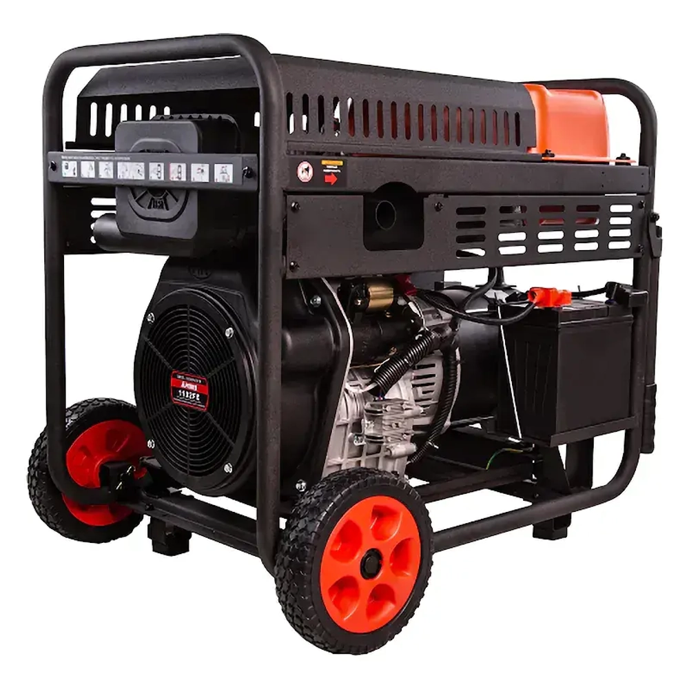 A-iPower AD9500TFEA дизельный генератор с блоком АВР 400В/25А (8 pin) 20407/29707