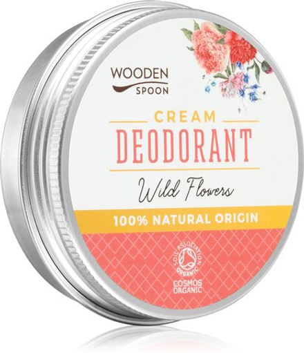 WoodenSpoon Wild Flowers - органический крем-дезодорант /   60  ml  / GTIN 3800233684193