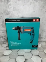 Makita Дрель ударная сетевая электрическая /электродрель 710 Вт, 3200 об.мин, 48000 уд.мин/ударная дрель ручная от сети 6010В