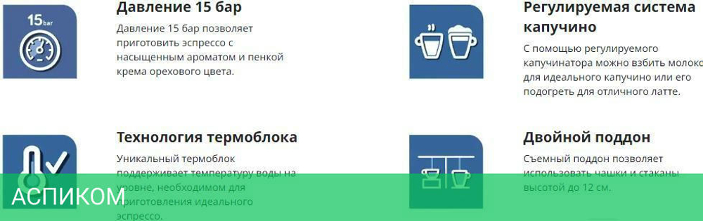 Кофеварка Delonghi ECP33.21.W белый (0132104183)