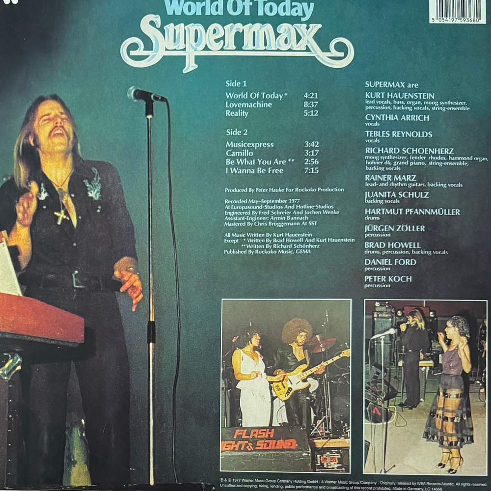 Виниловая пластинка Supermax ‎– World Of Today LP Red
