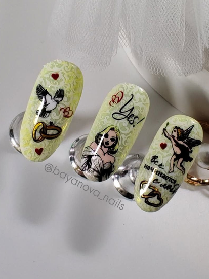 Пластина для стемпинга Enigma Stamping №032