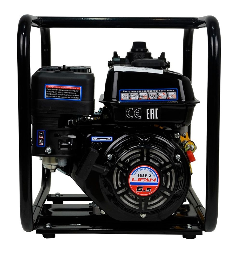 Мотопомпа бензиновая Lifan 40ZB60-4,8QT высоконапорная [40 мм | 18 м³/ч | 300 л/мин]