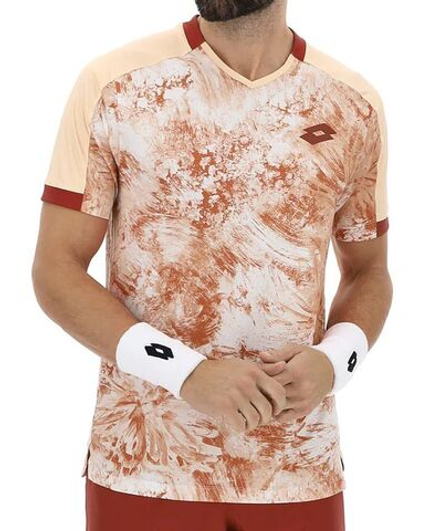 Теннисная футболка Lotto Tech IV D2 - cream beige