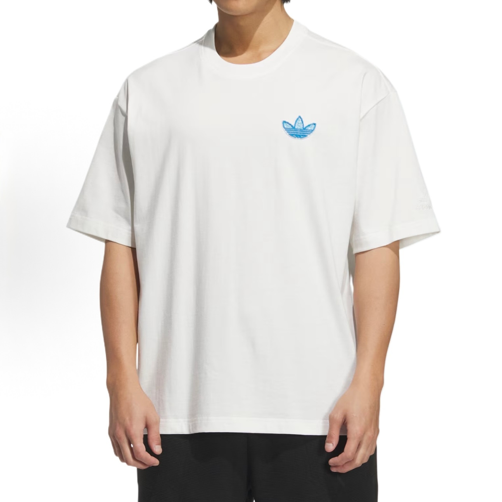 Футболка Adidas Originals Trefoil Graphic, бел.