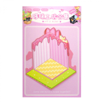 Наклейки для творчества - антистресс, 135*195 мм, "Десерты", MINI, 3D стикеры, 4 локации, 8 листов с наклейками, 10 шт/уп, пакет с европодвесом