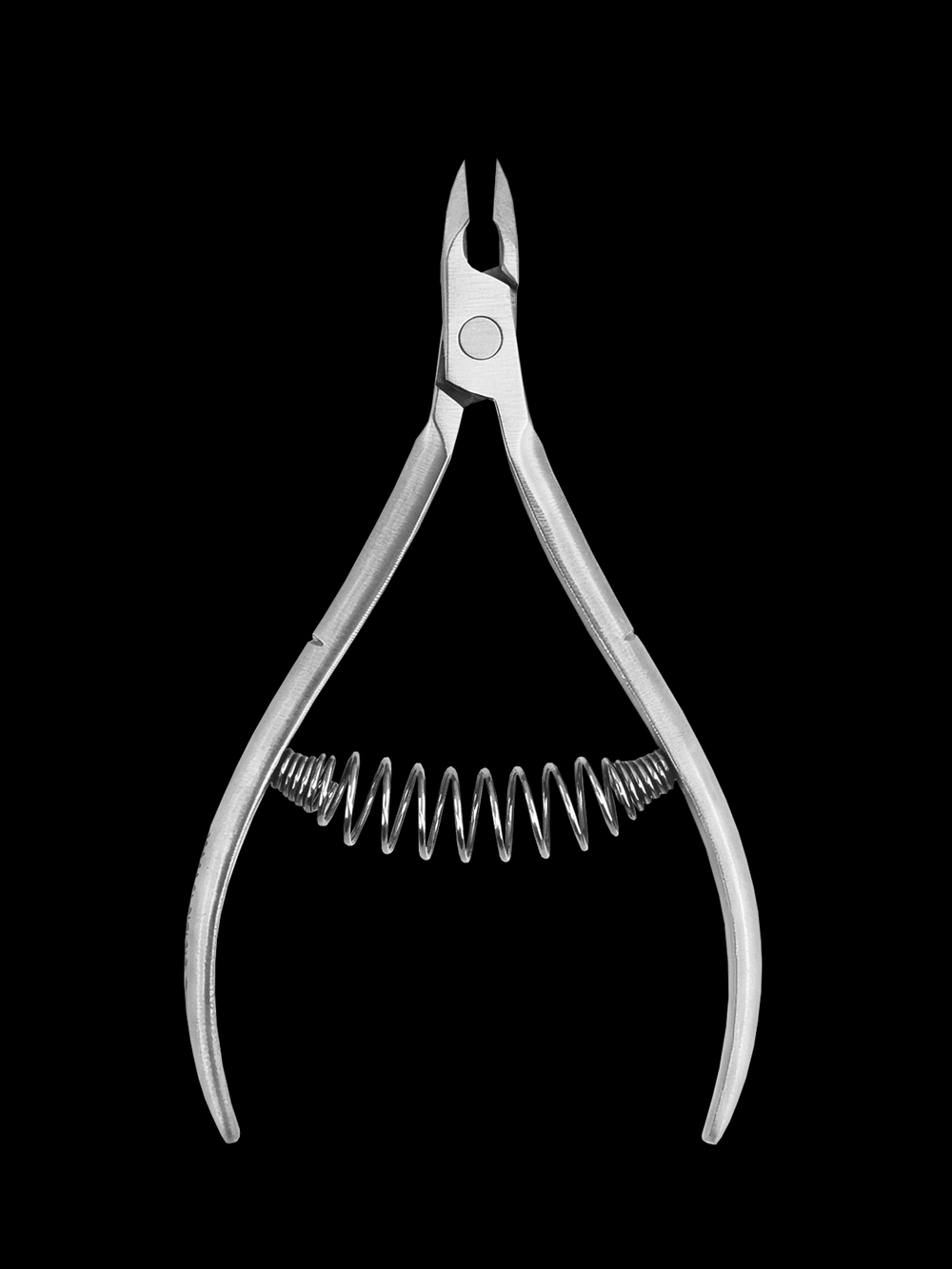 Кусачки для кожи со спиральной пружиной, длина режущей кромки 7 мм