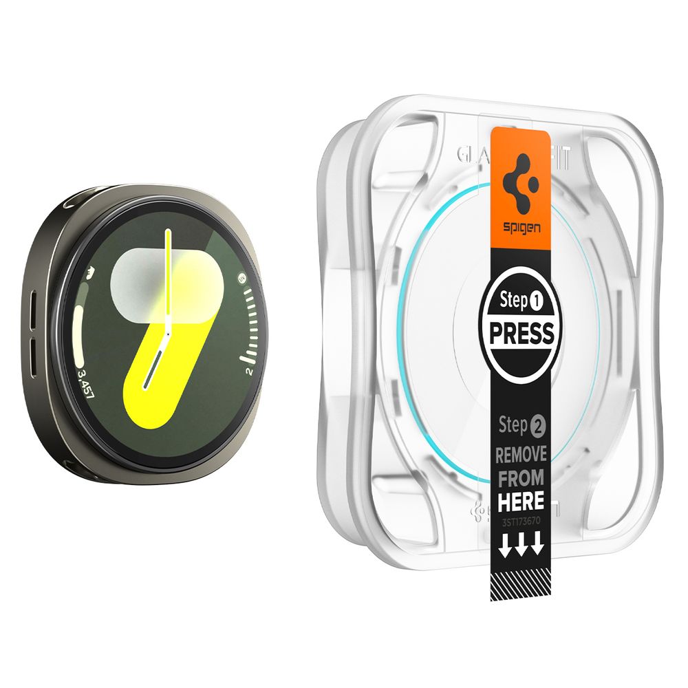 Стекло Spigen EZ-FIT для Galaxy Watch 8 (44 mm) 2шт