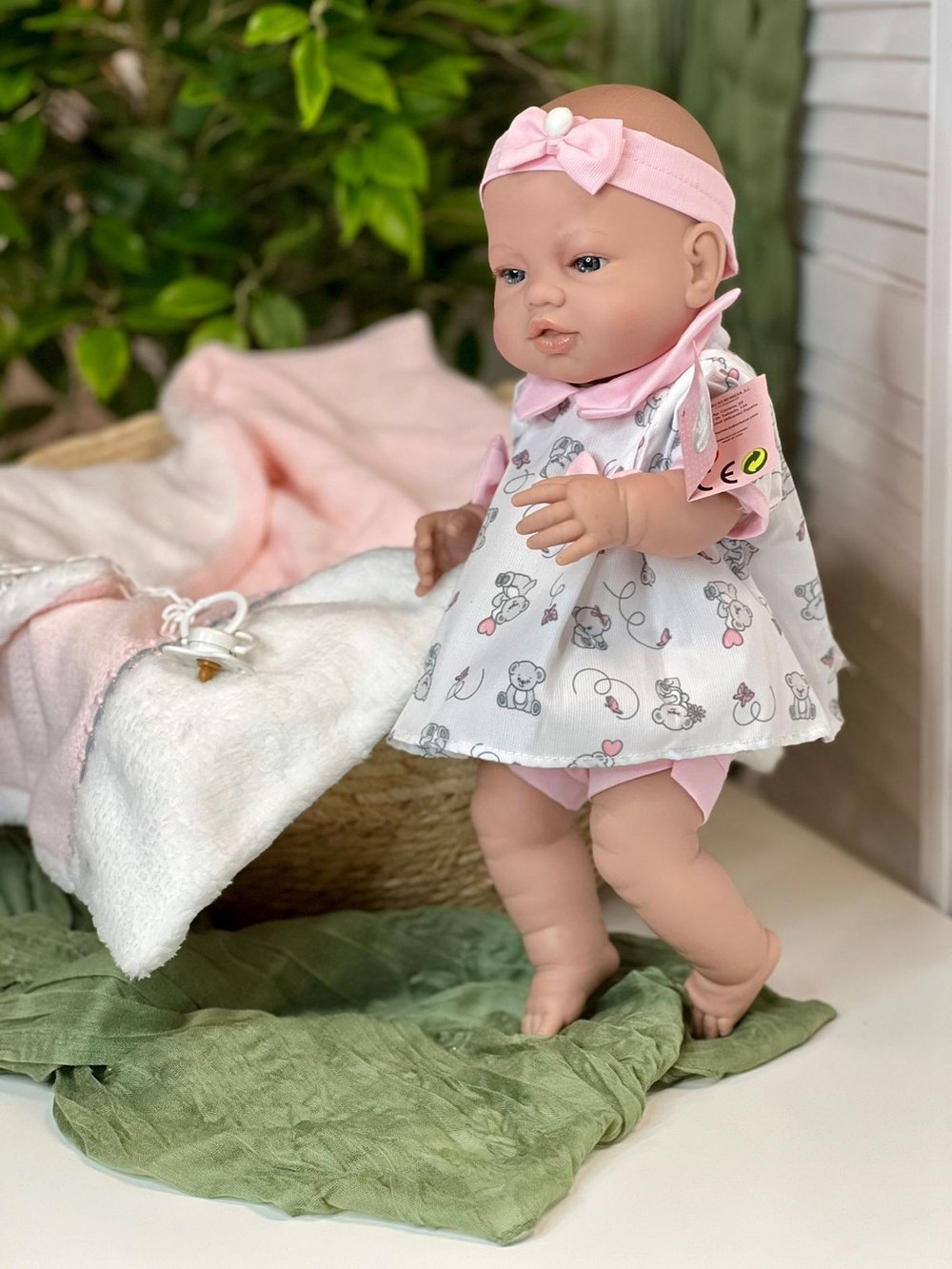 Кукла Berbesa виниловая 42см Recien Nacido в пакете (5120K)