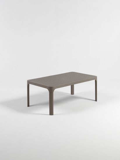 Журнальный столик Net Table 100 пластиковый серый Nardi Италия