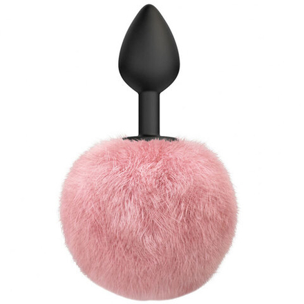 Анальная Пробка с Хвостом Emotions Fluffy Pink 4017-02lola