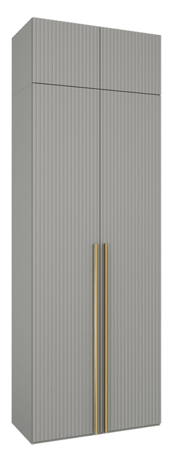 Антресоль для шкафа Аляска, серая