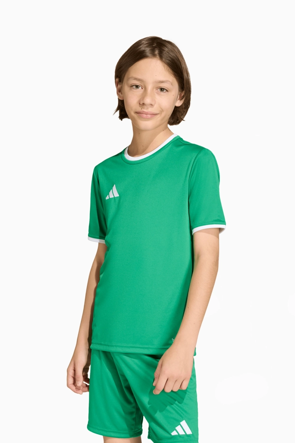 Футболка adidas Entrada 26 Junior - зеленый