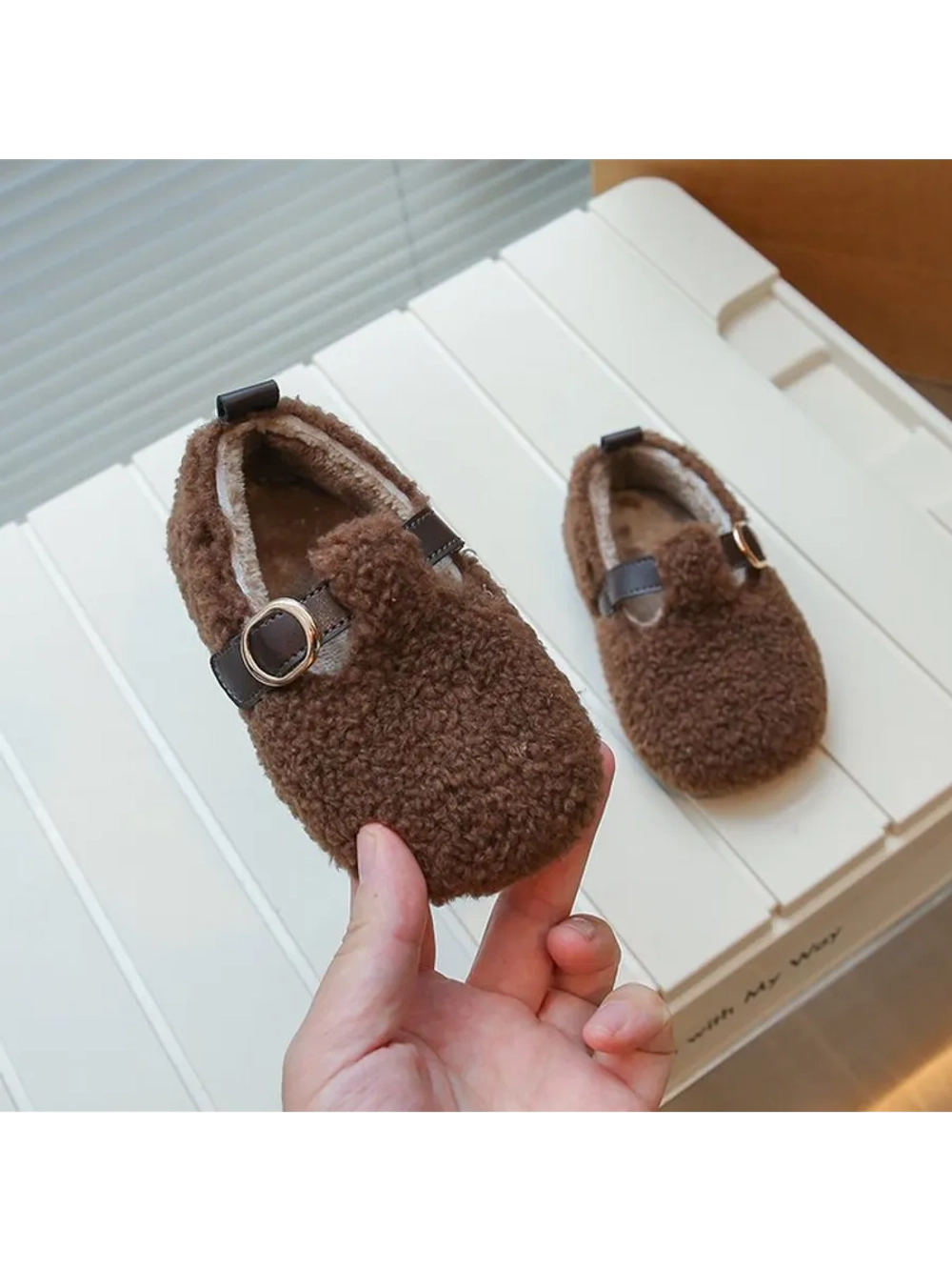 Балетки утепленные