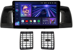 Магнитола для Toyota Corolla 120 2000-2007 (рамка черная с воздуховодами) - Teyes CC3L на Android 10, 8-ядер, CarPlay, 4G SIM-слот
