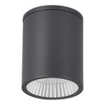 SL9514.712.01 Светильник уличный потолочный ST-Luce серый/белый LED 1*12W 3000K/4000K/6500K TUBO