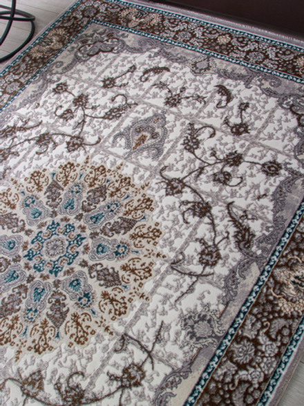 Ковер K640 - GREEN-BLUE - Прямоугольник - коллекция HALIF размер 300*400 см