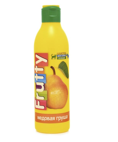 FRUTTY Шампунь для кошек и собак Медовая груша 250, мл