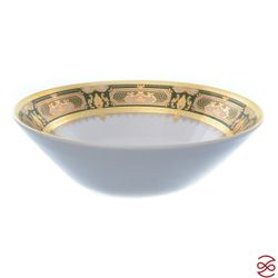 Набор салатников Falkenporzellan Donna Green gold 18 см (6 шт)