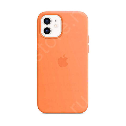 Чехол для iPhone Apple iPhone 12 Mini Silicone Case Orange
