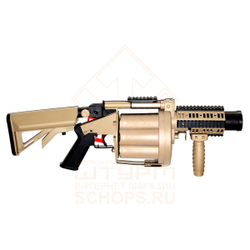 Страйкбольный гранатомет ICS Grenade Launcher GLM, Black