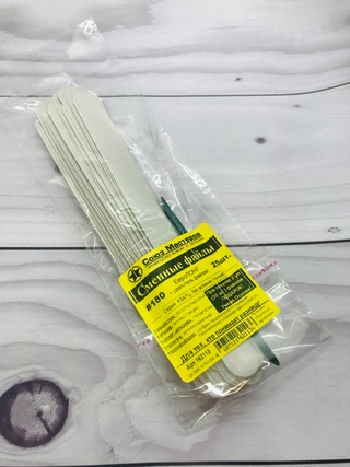 Союз мастеров Сменные файлы Прямые КВАРЦ без вспенки(тонкие), 180 гр, 25шт/упак.