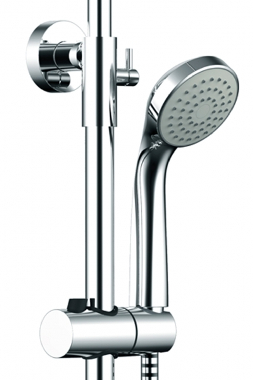 OPAL R душевая колонна со смесителем для ванны, поворотный излив (верхний душ круглой формы)(F6125183CP-A2-RUS)