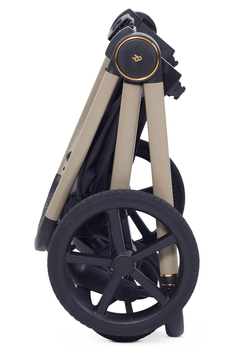 Детская коляска Rant Flex Therm Soft 4 в 1 с автокреслом Miro Black и база Sandy Beige