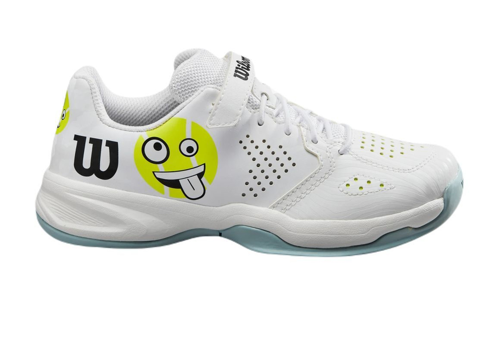 детские Кроссовки теннисные Wilson Kaos Emo K - белый