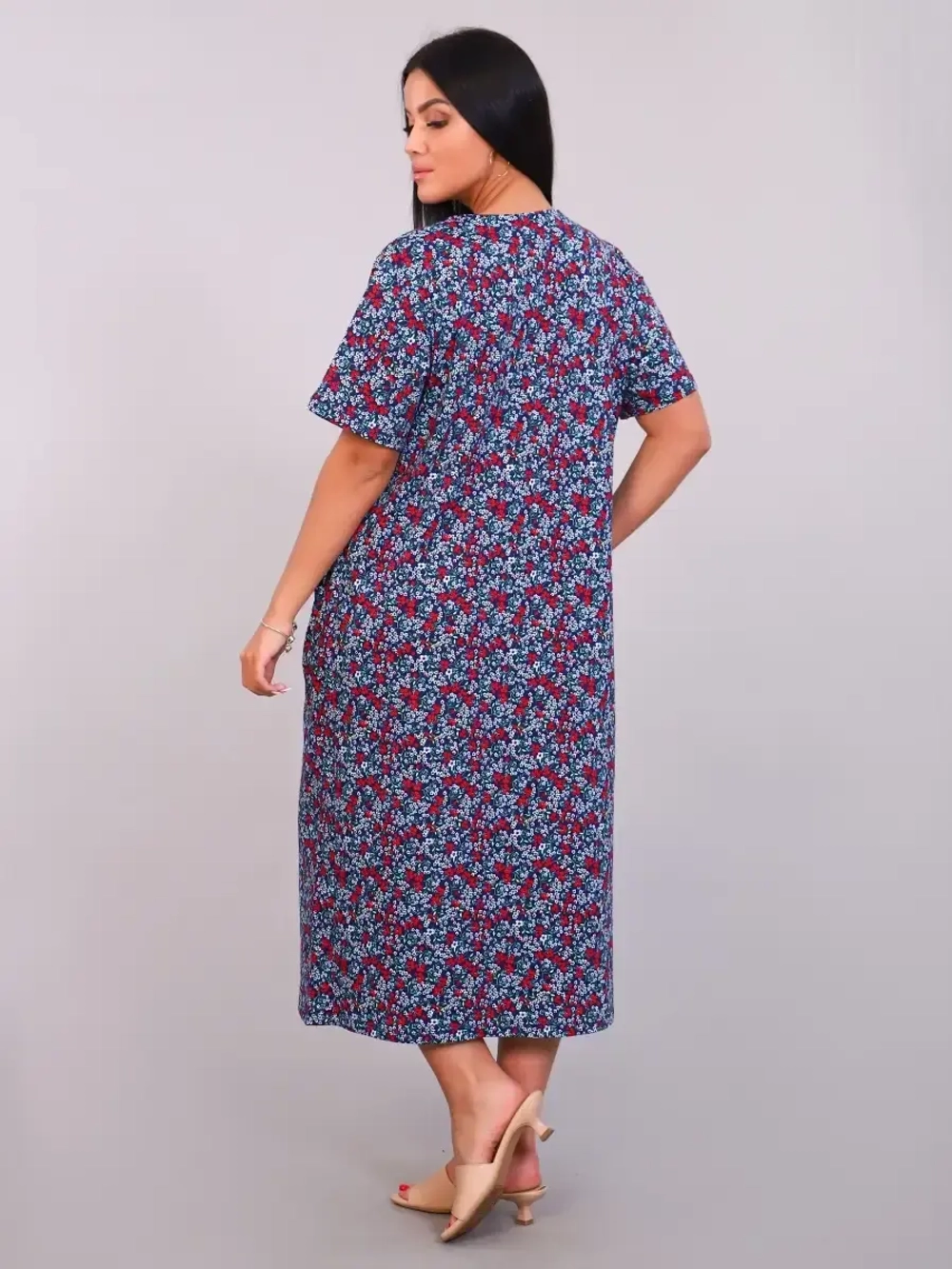 Платье бохо большие размеры