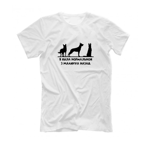 Футболка "3 Малинуа назад"